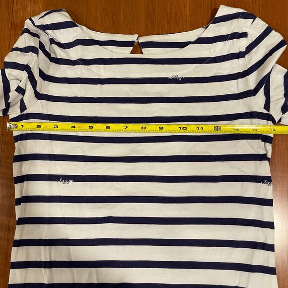 Lilly Pulitzer Beacon Navy Striped Dress, XXS - Picture 7 of 8